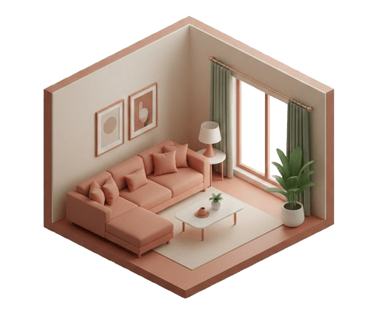 2BHK, 3BHK, 4BHK & Luxury Home Interiors by Hue Matrix in New Delhi