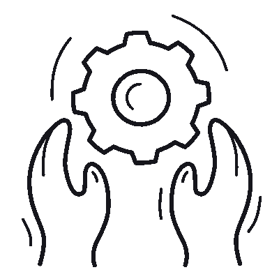 Personalised interior design attention icon